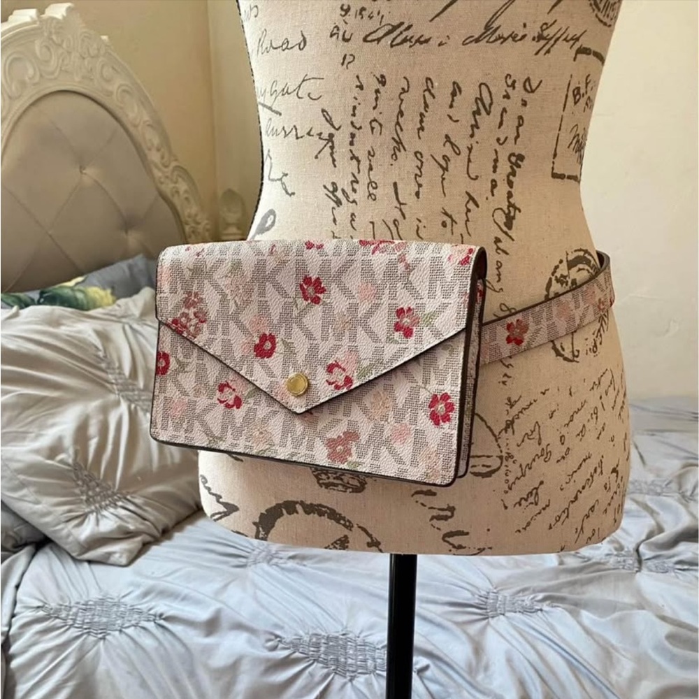 Michael Kors Floral Patterned Belt Bag